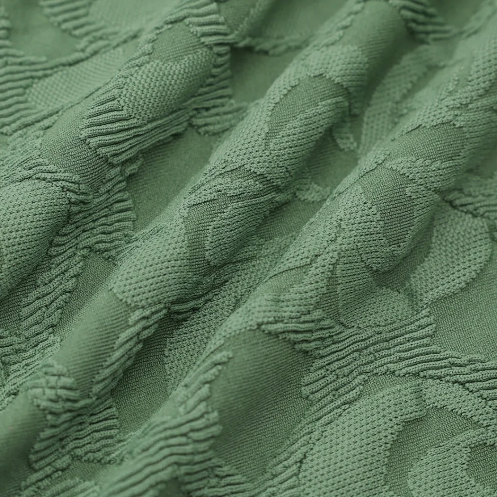 NWT Berlook Dark Green Jacquard Matching Bikini Set - Picture 9 of 9